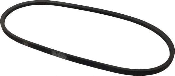 Continental ContiTech - Section B, 49" Outside Length, V-Belt - Wingprene Rubber-Impregnated Fabric, HY-T Matchmaker, No. B46 - Industrial Tool & Supply