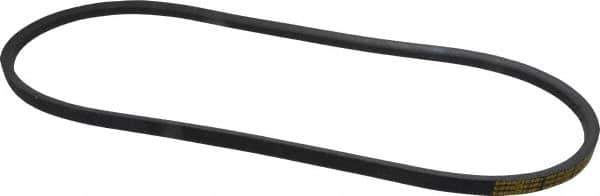 Continental ContiTech - Section B, 52" Outside Length, V-Belt - Wingprene Rubber-Impregnated Fabric, HY-T Matchmaker, No. B49 - Industrial Tool & Supply