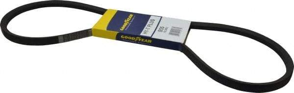 Continental ContiTech - Section B, 58" Outside Length, V-Belt - Wingprene Rubber-Impregnated Fabric, HY-T Matchmaker, No. B55 - Industrial Tool & Supply