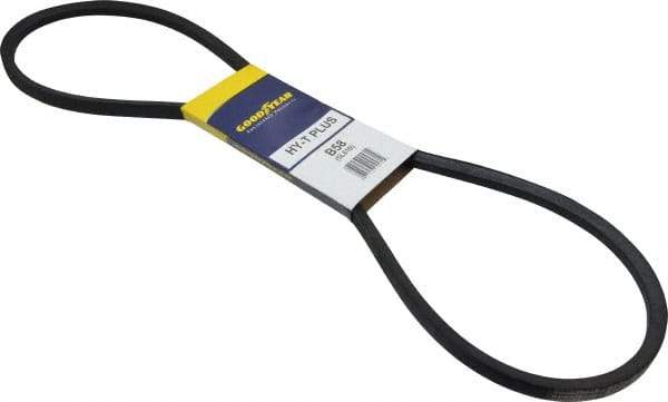 Continental ContiTech - Section B, 61" Outside Length, V-Belt - Wingprene Rubber-Impregnated Fabric, HY-T Matchmaker, No. B58 - Industrial Tool & Supply