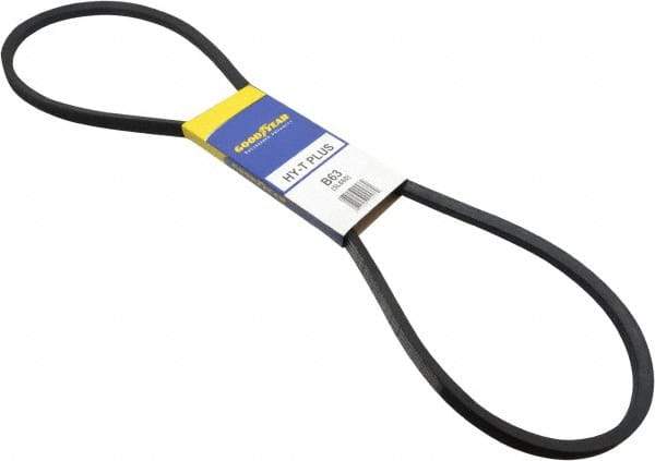 Continental ContiTech - Section B, 66" Outside Length, V-Belt - Wingprene Rubber-Impregnated Fabric, HY-T Matchmaker, No. B63 - Industrial Tool & Supply