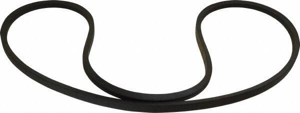 Continental ContiTech - Section B, 76" Outside Length, V-Belt - Wingprene Rubber-Impregnated Fabric, HY-T Matchmaker, No. B73 - Industrial Tool & Supply