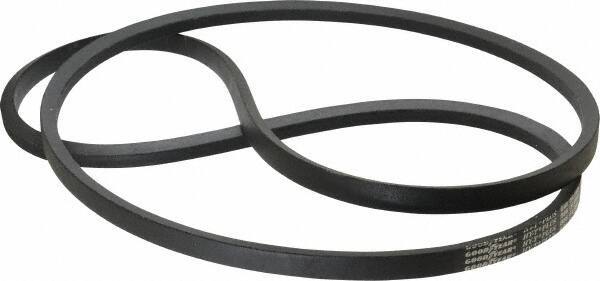 Continental ContiTech - Section B, 89" Outside Length, V-Belt - Wingprene Rubber-Impregnated Fabric, HY-T Matchmaker, No. B86 - Industrial Tool & Supply