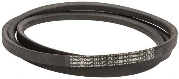 Continental ContiTech - Section B, 0.66" Wide, 30" Outside Length, V-Belt - Wingprene Rubber-Impregnated Fabric, HY-T Matchmaker, No. B27 - Industrial Tool & Supply