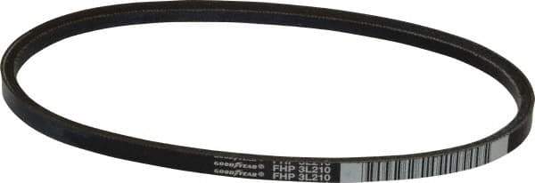 Continental ContiTech - Section 3L, 21" Outside Length, V-Belt - High Traction Rubber, Fractional HP, No. 3L210 - Industrial Tool & Supply