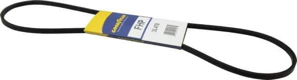 Continental ContiTech - Section 3L, 47" Outside Length, V-Belt - High Traction Rubber, Fractional HP, No. 3L470 - Industrial Tool & Supply