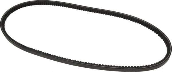 Continental ContiTech - Section 4L, 37" Outside Length, V-Belt - High Traction Rubber, Fractional HP, No. 4L370 - Industrial Tool & Supply