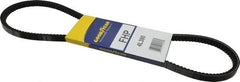 Continental ContiTech - Section 4L, 38" Outside Length, V-Belt - High Traction Rubber, Fractional HP, No. 4L380 - Industrial Tool & Supply