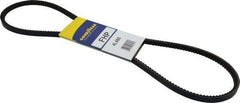 Continental ContiTech - Section 4L, 48" Outside Length, V-Belt - High Traction Rubber, Fractional HP, No. 4L480 - Industrial Tool & Supply