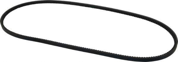 Continental ContiTech - Section 4L, 53" Outside Length, V-Belt - High Traction Rubber, Fractional HP, No. 4L530 - Industrial Tool & Supply