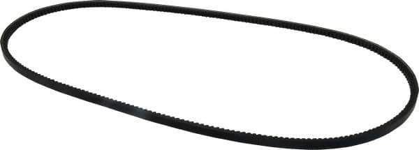 Continental ContiTech - Section 4L, 55" Outside Length, V-Belt - High Traction Rubber, Fractional HP, No. 4L550 - Industrial Tool & Supply