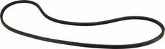 Continental ContiTech - Section 4L, 59" Outside Length, V-Belt - High Traction Rubber, Fractional HP, No. 4L590 - Industrial Tool & Supply