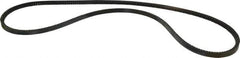Continental ContiTech - Section 4L, 60" Outside Length, V-Belt - High Traction Rubber, Fractional HP, No. 4L600 - Industrial Tool & Supply