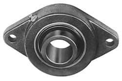 Value Collection - 5-9/16" OALBall Bearing Pillow Block - Cast Iron - Industrial Tool & Supply