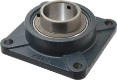 Value Collection - 6-7/8" OALBall Bearing Pillow Block - Cast Iron - Industrial Tool & Supply