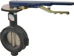 NIBCO - 3" Pipe, Wafer Butterfly Valve - Lever Handle, Ductile Iron Body, EPDM Seat, 250 WOG, Ductile Iron Disc, Stainless Steel Stem - Industrial Tool & Supply