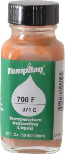 Tempil - 700°F Temp Indicating Liquid - 2 Ounce Container, 371°C - Industrial Tool & Supply