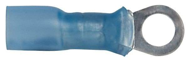 3M - 16-14 AWG Partially Insulated Crimp Connection Circular Ring Terminal - #10 Stud, Copper Contact - Industrial Tool & Supply