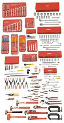 Proto - 248 Piece Intermediate Tool Set - Tools Only - Industrial Tool & Supply