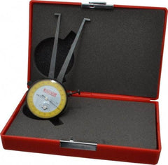 SPI - 3/4 to 1-3/4" Inside Dial Caliper Gage - 0.001" Graduation, 0.038mm Accuracy, 3-1/4" Leg Length, Ball Contact Points - Industrial Tool & Supply
