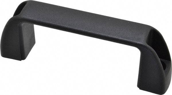 80/20 Inc. - 4.41" Long x 0.83" Wide x 1.42" High, Plastic Door Handle - Plastic, 3.678" Center to Center - Industrial Tool & Supply