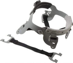 Tasco - 6 Point Suspension, Ratchet, Replacement Suspension - Tasco Gladiator Hard Hat Compatibility, Polyethylene, Black - Industrial Tool & Supply