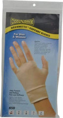 OccuNomix - Size XS, Nylon and Spandex Hand Support - Knuckle Size 2 Inch, Left or Right, Beige - Industrial Tool & Supply