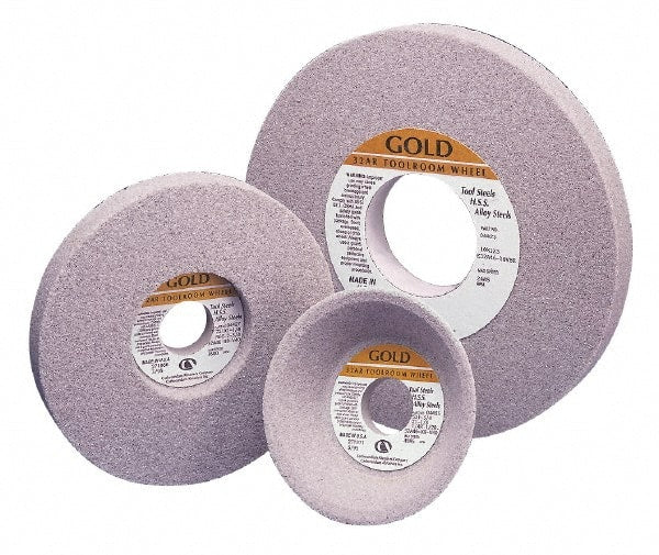 Grier Abrasives - 8" Diam x 1-1/4" Hole x 1" Thick, J Hardness, 46 Grit Surface Grinding Wheel - Industrial Tool & Supply