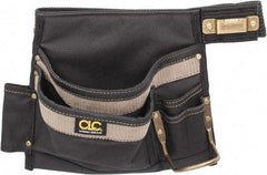 CLC - 46" Max Waste Tool Belt - 6 Pocket, 2" Wide, Tan/Black, Polyester - Industrial Tool & Supply
