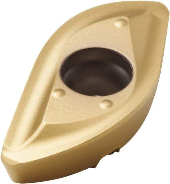 Seco - 218.20160 M08 Grade F25M Carbide Milling Insert - TiAlN/TiN Finish, 0.252" Thick, 0.63" Corner Radius - Industrial Tool & Supply