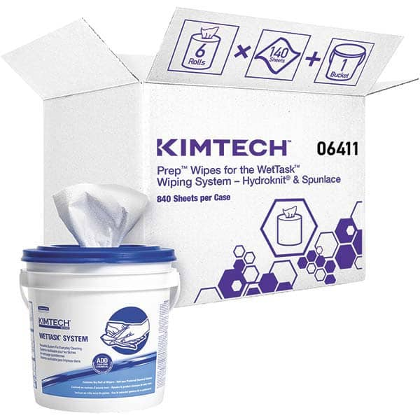 Kimtech - 6 Qty 1 Pack Dry General Purpose Wipes - Industrial Tool & Supply