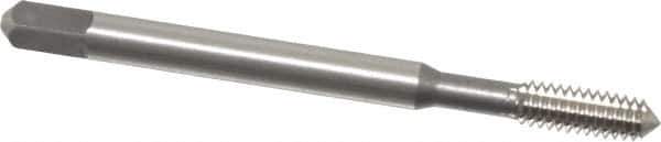 Kennametal - #8-32 UNC H3 Thread Limit Plug Thread Forming Tap - Vanadium High Speed Steel, Bright Finish, 2.13" OAL, 3/8" Thread Length, Right Hand Thread - Exact Industrial Supply