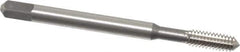 Kennametal - #8-32 UNC H3 Thread Limit Plug Thread Forming Tap - Vanadium High Speed Steel, Bright Finish, 2.13" OAL, 3/8" Thread Length, Right Hand Thread - Exact Industrial Supply
