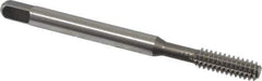 Kennametal - #10-24 UNC H4 Thread Limit Bottoming Thread Forming Tap - Vanadium High Speed Steel, Bright Finish, 2.38" OAL, 1/2" Thread Length, Right Hand Thread - Exact Industrial Supply
