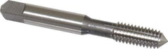 Kennametal - 3/8-16 UNC H7 Thread Limit Plug Thread Forming Tap - Vanadium High Speed Steel, Bright Finish, 2.94" OAL, 3/4" Thread Length, Right Hand Thread - Exact Industrial Supply