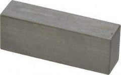 Mitutoyo - 0.5" Rectangular Steel Gage Block - Accuracy Grade 0, Includes Certificate of Inspection - Industrial Tool & Supply