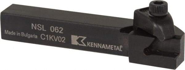 Kennametal - Internal/External Thread, Left Hand Cut, 3/8" Shank Width x 3/8" Shank Height Indexable Threading Toolholder - 2-1/2" OAL, N.2L Insert Compatibility, NS Toolholder, Series Top Notch - Industrial Tool & Supply