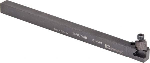 Kennametal - Internal/External Thread, Left Hand Cut, 3/8" Shank Width x 3/8" Shank Height Indexable Threading Toolholder - 6" OAL, N.2L Insert Compatibility, NAS Toolholder, Series Top Notch - Industrial Tool & Supply