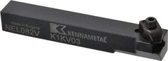 Kennametal - Internal/External Thread, Left Hand Cut, 1/2" Shank Width x 1/2" Shank Height Indexable Threading Toolholder - 3-1/2" OAL, N.2R Insert Compatibility, NE Toolholder, Series Top Notch - Industrial Tool & Supply