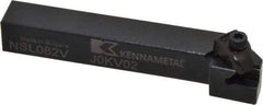 Kennametal - Internal/External Thread, Left Hand Cut, 1/2" Shank Width x 1/2" Shank Height Indexable Threading Toolholder - 3-1/2" OAL, N.2L Insert Compatibility, NS Toolholder, Series Top Notch - Industrial Tool & Supply