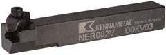 Kennametal - Internal/External Thread, Right Hand Cut, 1/2" Shank Width x 1/2" Shank Height Indexable Threading Toolholder - 3-1/2" OAL, N.2L Insert Compatibility, NE Toolholder, Series Top Notch - Industrial Tool & Supply