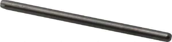 Made in USA - 1/16" Diam x 1-1/8" Pin Length 416 Stainless Steel Precision Dowel Pin - Passivated Finish, C 36-42 Hardness, 2 Beveled End - Industrial Tool & Supply