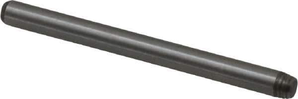 Made in USA - 1/8" Diam x 1-1/2" Pin Length 416 Stainless Steel Precision Dowel Pin - Passivated Finish, C 36-42 Hardness, 2 Beveled End - Industrial Tool & Supply