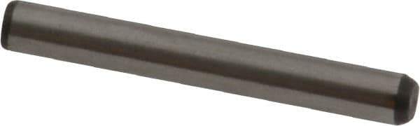 Made in USA - 5/32" Diam x 1-1/4" Pin Length 416 Stainless Steel Precision Dowel Pin - Passivated Finish, C 36-42 Hardness, 2 Beveled End - Industrial Tool & Supply