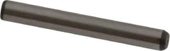 Made in USA - 5/32" Diam x 1-1/4" Pin Length 416 Stainless Steel Precision Dowel Pin - Passivated Finish, C 36-42 Hardness, 2 Beveled End - Industrial Tool & Supply