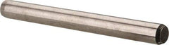 Made in USA - 5/32" Diam x 1-1/2" Pin Length 416 Stainless Steel Precision Dowel Pin - Passivated Finish, C 36-42 Hardness, 2 Beveled End - Industrial Tool & Supply