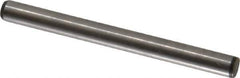 Made in USA - 5/32" Diam x 1-3/4" Pin Length 416 Stainless Steel Precision Dowel Pin - Passivated Finish, C 36-42 Hardness, 2 Beveled End - Industrial Tool & Supply