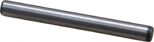 Made in USA - 3/16" Diam x 1-3/4" Pin Length 416 Stainless Steel Precision Dowel Pin - Passivated Finish, C 36-42 Hardness, 2 Beveled End - Industrial Tool & Supply