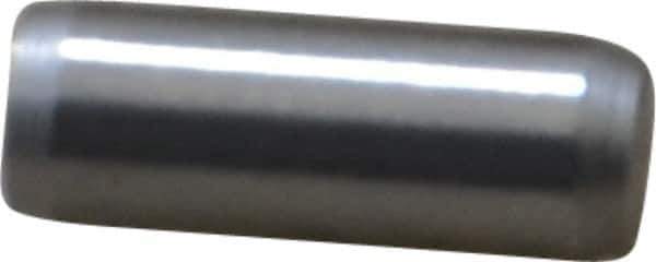 Made in USA - 3/16" Diam x 1/2" Pin Length 416 Stainless Steel Precision Dowel Pin - Passivated Finish, C 36-42 Hardness, 2 Beveled End - Industrial Tool & Supply