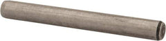 Made in USA - 1/4" Diam x 2-1/4" Pin Length 416 Stainless Steel Precision Dowel Pin - Passivated Finish, C 36-42 Hardness, 2 Beveled End - Industrial Tool & Supply